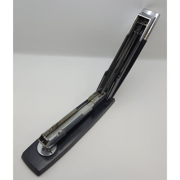 Vintage Swingline 333 Stapler Mid Century Black Long Island NY Ronnie Bag Co - Picture 13 of 16